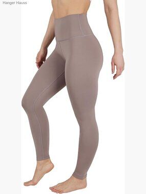 Fleece Lined High Waist Leggings Winter Yoga Pants 28"
